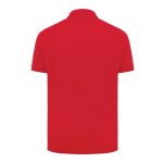 Regular fit piqué poloshirt van eco-katoen 220 g/m² Iqoniq Yosemite kleur rood tweede weergave