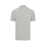Regular fit piqué poloshirt van eco-katoen 220 g/m² Iqoniq Yosemite kleur grijs tweede weergave