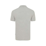 Regular fit piqué polo van eco-katoen 220 g/m2 Iqoniq Yosemite kleur grijs tweede weergave