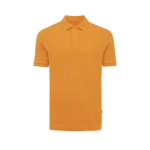 Regular fit piqué polo van eco-katoen 220 g/m2 Iqoniq Yosemite kleur oranje