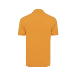 Regular fit piqué poloshirt van eco-katoen 220 g/m² Iqoniq Yosemite kleur oranje tweede weergave