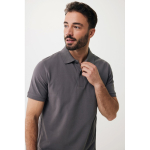 Regular fit piqué poloshirt van eco-katoen 220 g/m² Iqoniq Yosemite kleur mat zilver