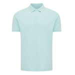 Regular fit piqué polo van eco-katoen 220 g/m2 Iqoniq Yosemite kleur mintgroen