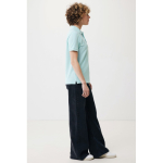 Regular fit piqué poloshirt van eco-katoen 220 g/m² Iqoniq Yosemite kleur mintgroen derde weergave met model