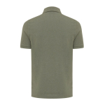 Regular fit piqué poloshirt van eco-katoen 220 g/m² Iqoniq Yosemite kleur miliair groen tweede weergave