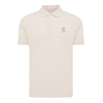 Regular fit piqué poloshirt van eco-katoen 220 g/m² Iqoniq Yosemite kleur lichtroze weergave met logo