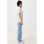 Regular fit piqué poloshirt van eco-katoen 220 g/m² Iqoniq Yosemite kleur lichtroze vijfde weergave met model