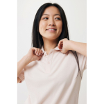 Regular fit piqué poloshirt van eco-katoen 220 g/m² Iqoniq Yosemite kleur lichtroze