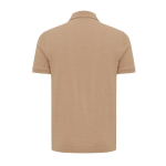 Regular fit piqué poloshirt van eco-katoen 220 g/m² Iqoniq Yosemite kleur lichtbruin tweede weergave