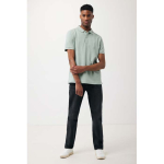 Regular fit piqué polo van eco-katoen 220 g/m2 Iqoniq Yosemite kleur olijfgroen