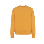 Oversized sweatshirt van ecokatoen 340 g/m2 Iqoniq kleur oranje