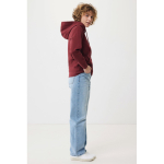 Eco-katoenen sweatshirt met rits, slim fit, Iqoniq 340 g/m2 kleur bordeaux