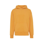 Relaxed fit sweater van eco-katoen 340 g/m2 Iqoniq Yoho kleur oranje