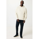 Relaxed fit sweater van eco-katoen 340 g/m2 Iqoniq Yoho kleur beige