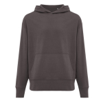 Relaxed fit sweater van eco-katoen 340 g/m2 Iqoniq Yoho kleur mat zilver