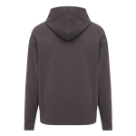 Relaxed fit sweater van eco-katoen 340 g/m2 Iqoniq Yoho kleur mat zilver tweede weergave