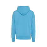 Relaxed fit sweater van eco-katoen 340 g/m2 Iqoniq Yoho kleur cyaan blauw tweede weergave