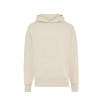 Relaxed fit sweater van eco-katoen 340 g/m2 Iqoniq Yoho kleur naturel