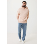 Relaxed fit sweater van eco-katoen 340 g/m2 Iqoniq Yoho kleur rose paztel