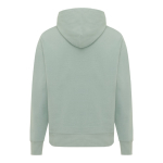 Relaxed fit sweater van eco-katoen 340 g/m2 Iqoniq Yoho kleur olijfgroen tweede weergave