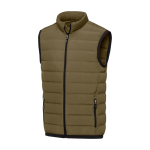 Heren donsvest met logo van polyester 164 g/m2 Elevate Life