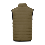 Heren donsvest met logo van polyester 164 g/m2 Elevate Life tweede weergave achterkant
