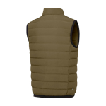 Heren donsvest met logo van polyester 164 g/m2 Elevate Life derde weergave achterkant
