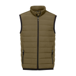 Heren donsvest met logo van polyester 164 g/m2 Elevate Life tweede weergave voorkant