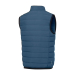 Heren donsvest met logo van polyester 164 g/m2 Elevate Life derde weergave achterkant