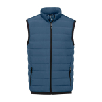 Heren donsvest met logo van polyester 164 g/m2 Elevate Life tweede weergave voorkant