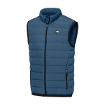 Heren donsvest met logo van polyester 164 g/m2 Elevate Life weergave transfer printen