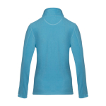 Dames fleecejas van gerecycled polyester 174 g/m2 Elevate NXT kleur blauw tweede weergave achterkant