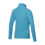 Dames fleecejas van gerecycled polyester 174 g/m2 Elevate NXT kleur blauw derde weergave achterkant