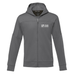 Heren fleecevest met logo van polyester 245 g/m2 Elevate Life met afdrukgebied