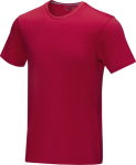Heren T-shirt van biologisch katoen 160 g/m² Elevate NXT kleur rood tweede weergave voorkant