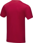 Heren T-shirt van biologisch katoen 160 g/m² Elevate NXT kleur rood derde weergave achterkant