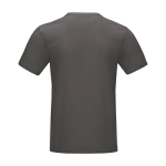Heren T-shirt  van biologisch katoen 160 g/m2 Elevate NXT kleur donkergrijs tweede weergave achterkant