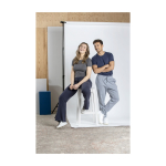 Heren T-shirt  van biologisch katoen 160 g/m2 Elevate NXT kleur donkergrijs luxe weergave 2