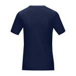 Dames promotie T-shirt van biologisch katoen GOTS 160 g/m2 Elevate NXT kleur marineblauw tweede weergave achterkant