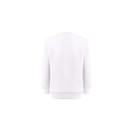 Katoenen en polyester sweater met logo 300 g/m2 THC DELTA KIDS WH kleur wit tweede weergave