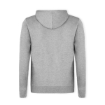 Uniseks sweatshirt van katoen en polyester 175 g/m2 MKT Landon kleur grijs derde weergave