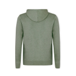 Uniseks sweatshirt van katoen en polyester 175 g/m2 MKT Landon kleur groen derde weergave