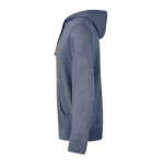 Uniseks sweatshirt van katoen en polyester 175 g/m2 MKT Landon kleur marineblauw tweede weergave