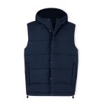 Polyester bodywarmer met geïntegreerde vaste capuchon MKT Brooke tweede weergave