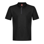 Herenpolo van gerecycled polyester 180 g/m2 THC DYNAMIC kleur zwart