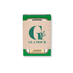 Plantaardige zeep voor alle huidtypes gemaakt in Portugal 90g kleur groen afbeelding met logo