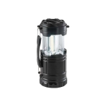 2-in-1 zaklamp met krachtige buitenlamp en lantaarn met zijhandgreep kleur zwart eerste weergave