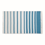 Handdoek van recycled polyester 300 g/m2, 100x170cm SEAQUAL® kleur turkoois tweede weergave