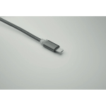 2-in-1 sleutelhanger met oplaadkabel met 3 aansluitingen