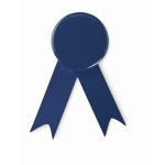 Metalen speld met lint in diverse kleuren met metalen clip kleur marineblauw